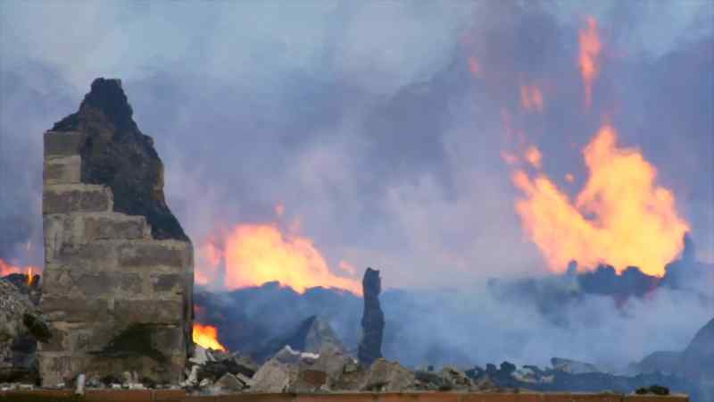 And John's life work in ruins