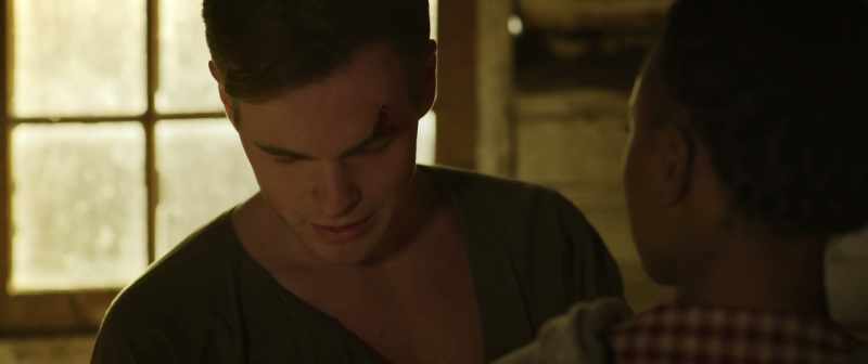 And he just... He kept laying hands on her