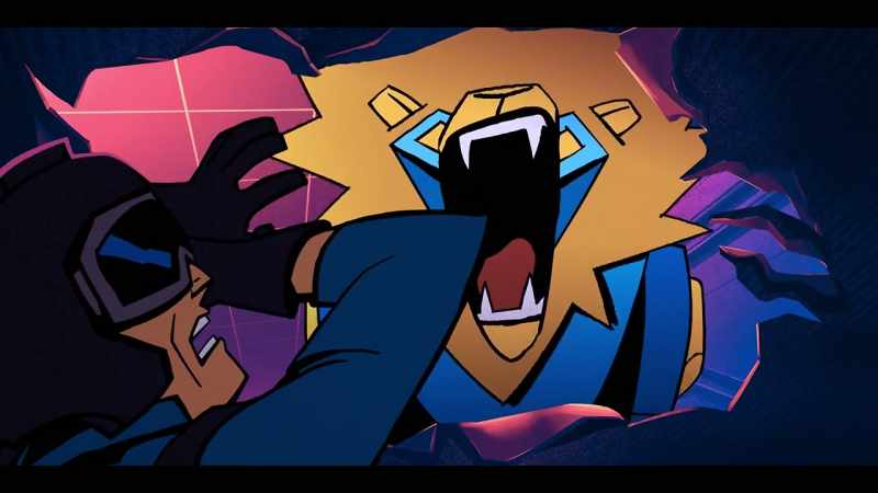 And this kitty can turn invisible. -[grunts, screams]