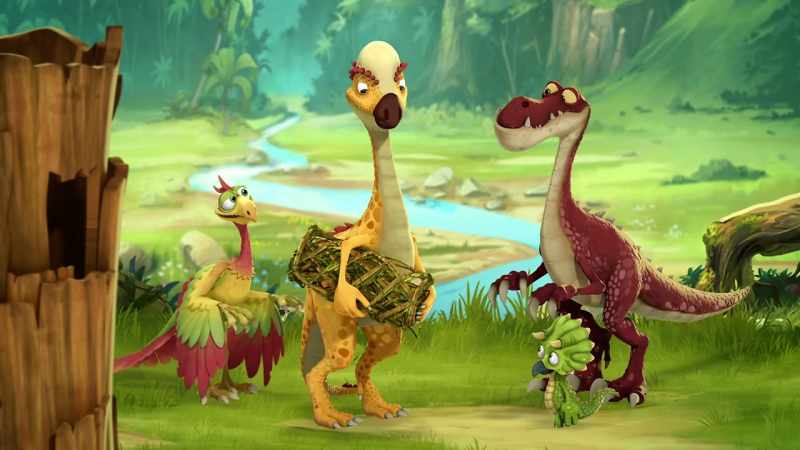 And we learned a new language, Gigantosaur!
