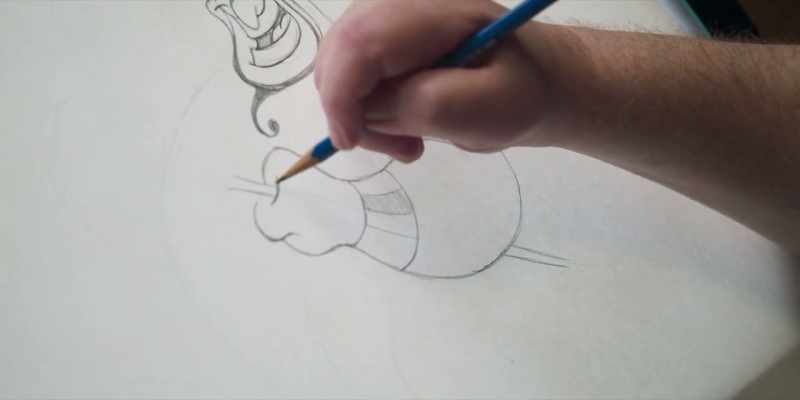 And, like I said, since we're drawing it to overlap