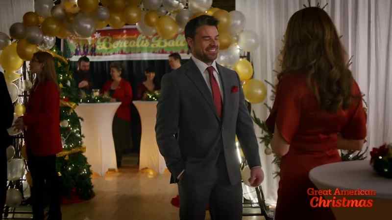 And you look extremely good in a suit