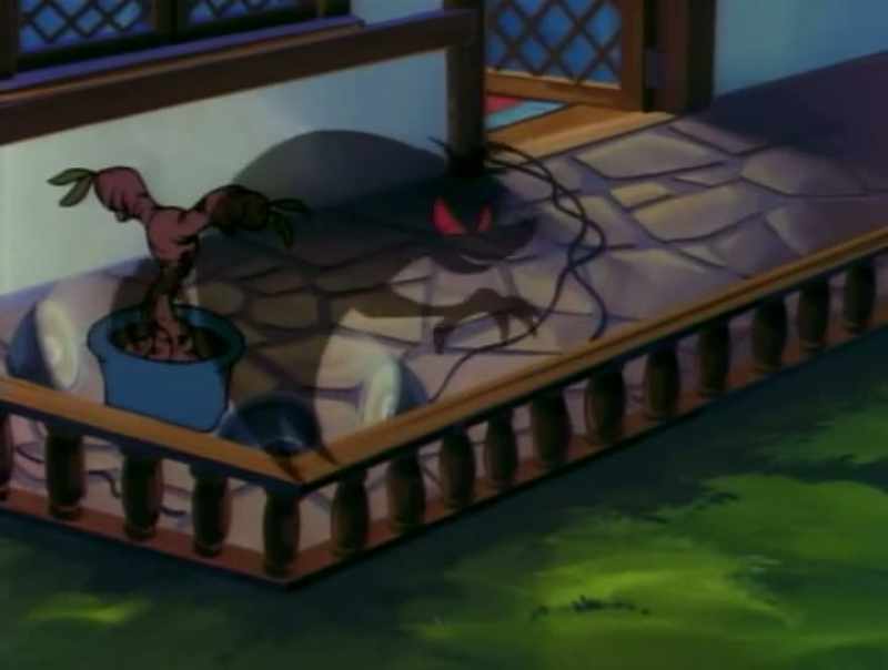 And look! There's a tiny chimera on the hillside!