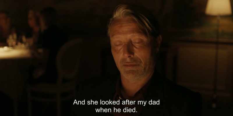 And she looked after my dad when he died