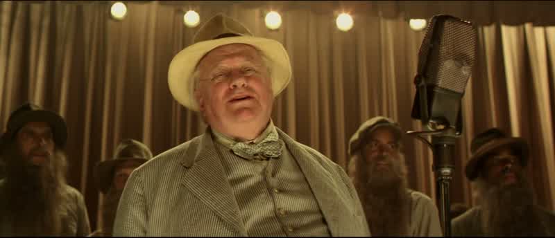 He sounded to me like he was harboringsome kind of hateful grudgeagainst the Soggy Bottom Boyson account of their rough and rowdy pastBoosPappy Looks likeLooks likeHomer Stokes is the kind of