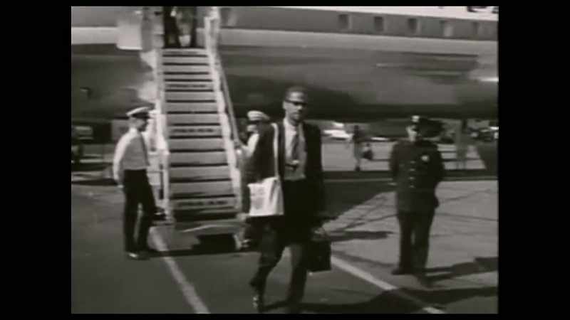 And Malcolm is traveling alone