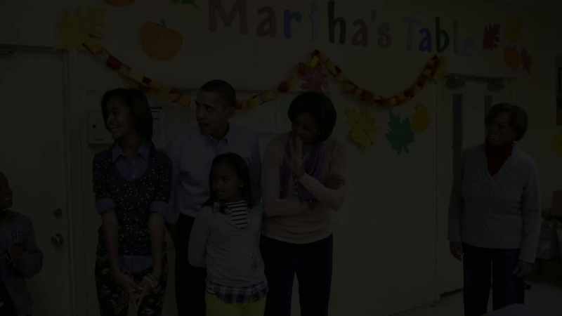 And Marian Robinson, who you see here on the right