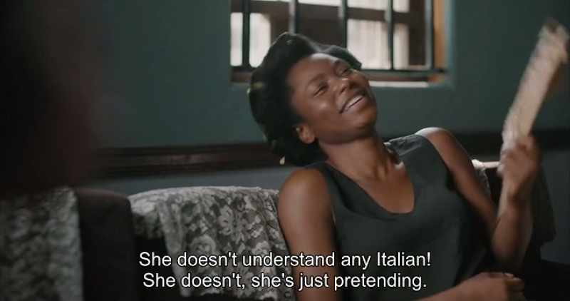 And she met Fedele when she was cleaning his house!
