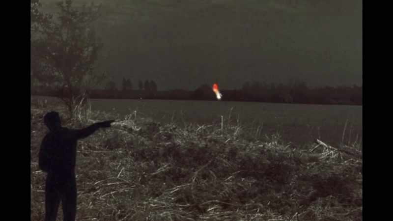 And Monroe, did you see those thin beams of light come down?