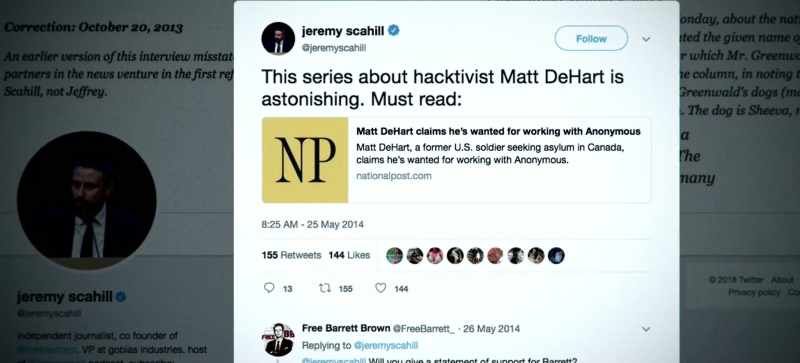 And more so that other journalists started