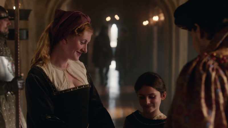 And you must her charming nursemaid