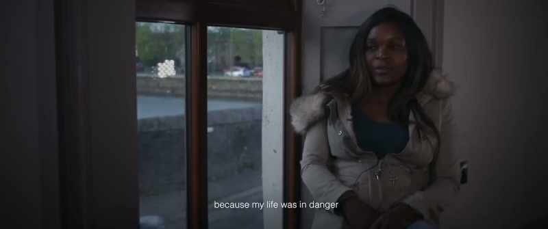 And because my life was in danger