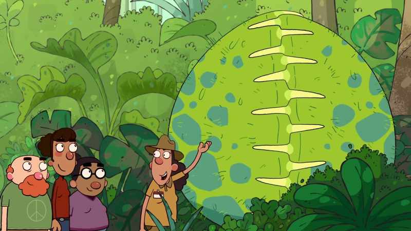 And next, we have a giant venus fly trap