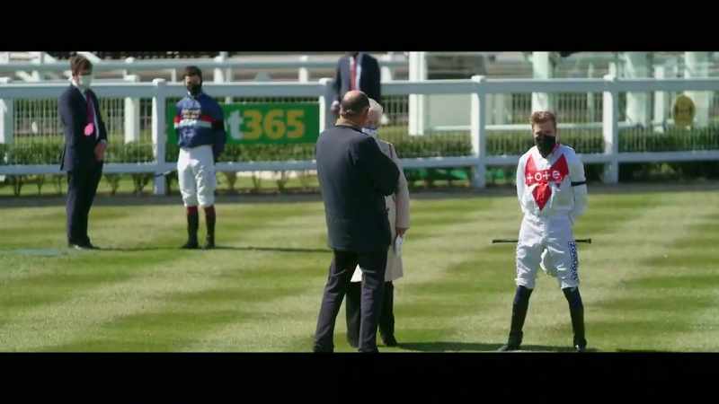 And no doubt today all eyes will be on Her Majesty's runner