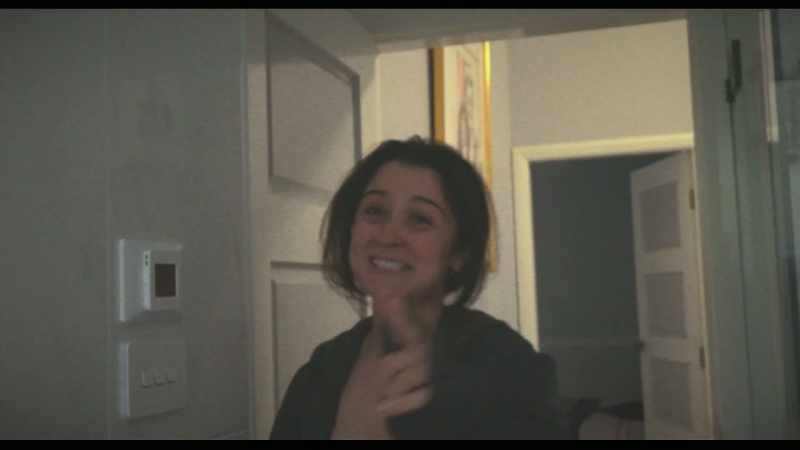 And now she's gone and you're filming everything