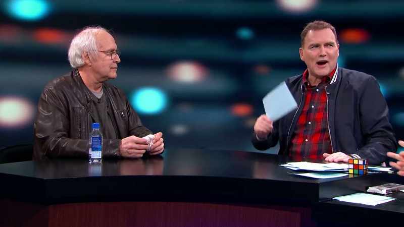 And now, the final joke, by Chevy Chase