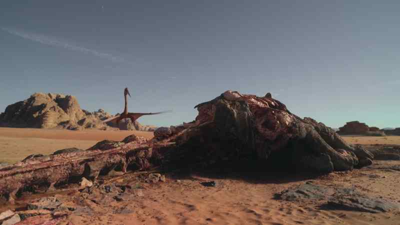 And now the pterosaurs can come down…