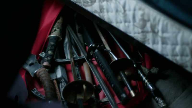 And now you've got potential murder weapons underneath the bed