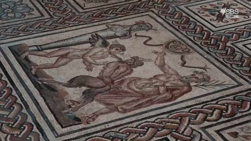 And its numerous mosaics