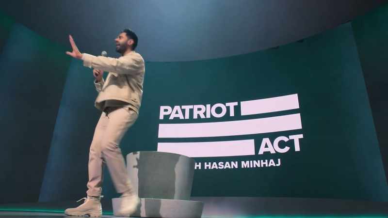 And on Patriot Act, I was in control