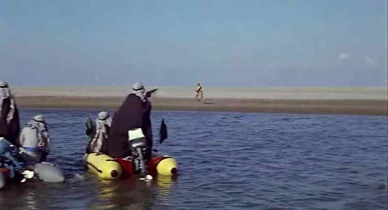 And on the sand