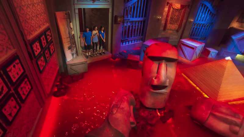 And one final rule, don't fall in because the floor is