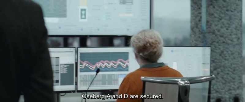 And Oseberg? -Oseberg A and D are secured