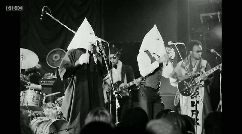 And outside our gigs is the National Front