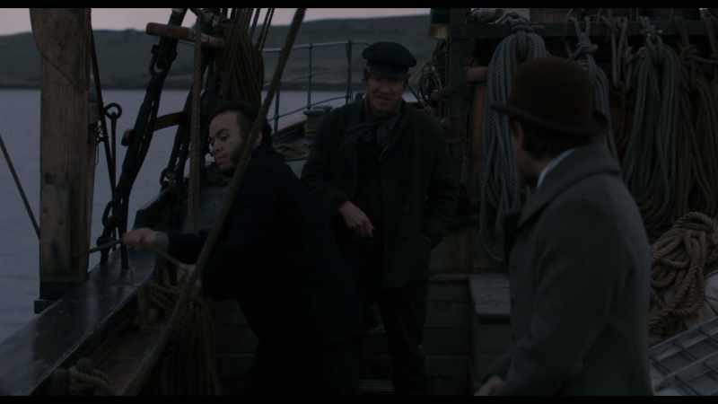 And over there is our master harpooner, Mr Henry Drax