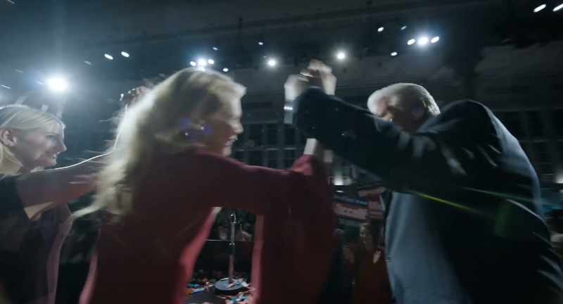 And that party on election night