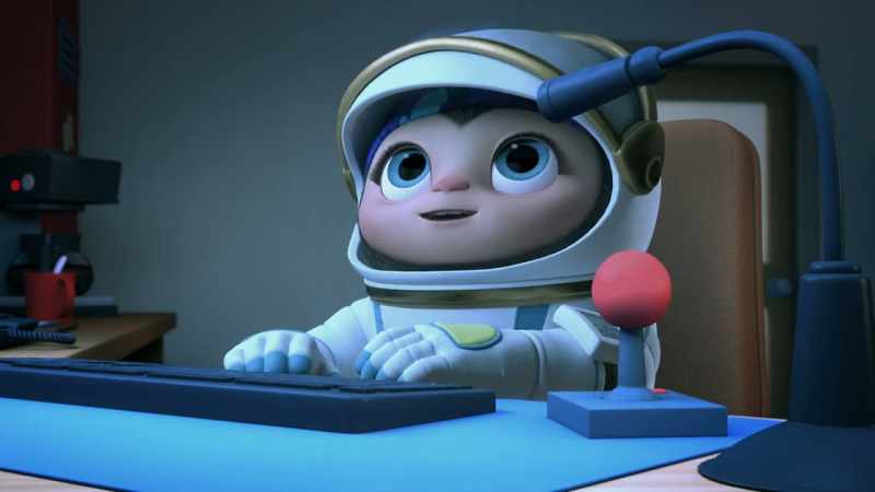 And Peabody's back! I better rocket back to my exhibit