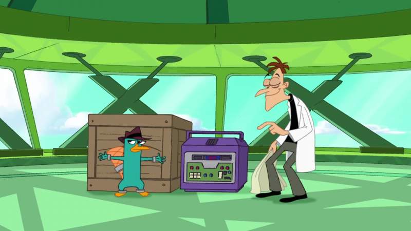 And you Perry the Platypus