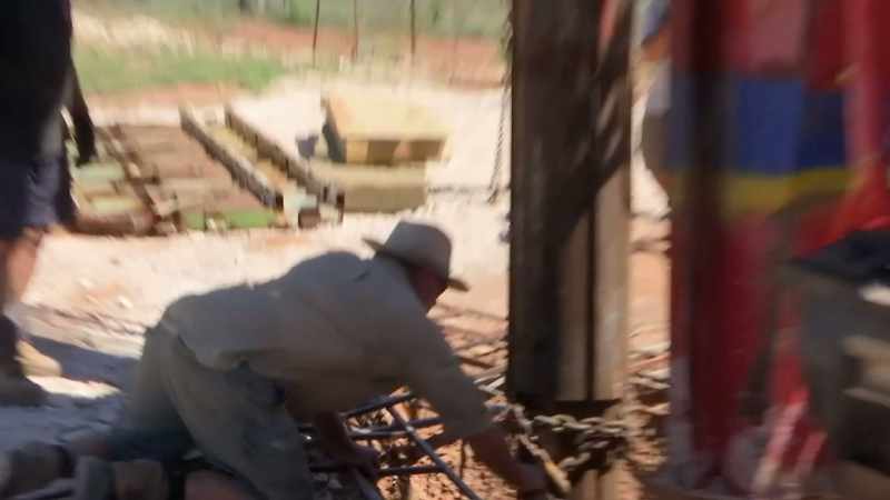 And Pete and Gavin have to reposition it by hand