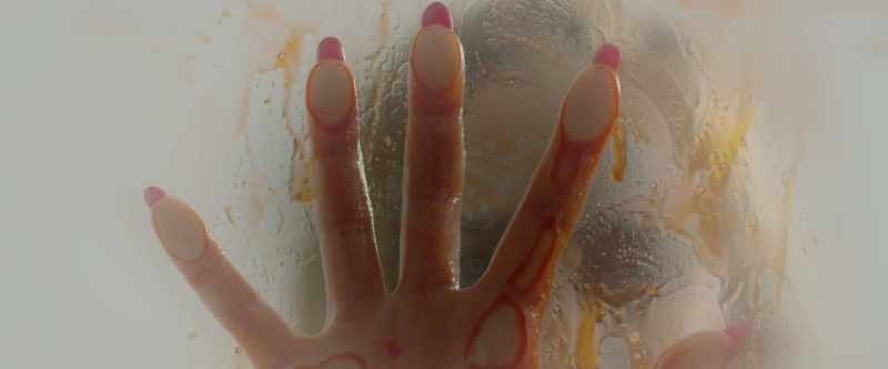 And you reached for the glass