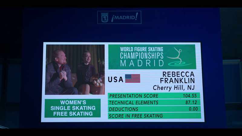 And Rebecca Franklin did it!