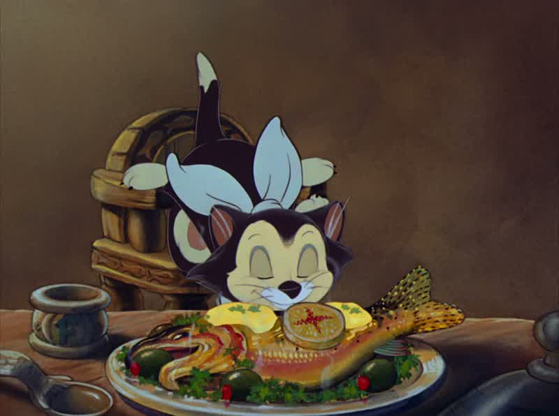 And remember, nobody eats a bite until I find him