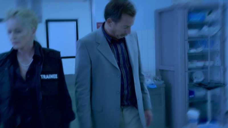And remember the coffee cup found at the crime scene?