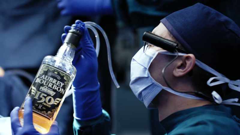 And he reports the boy suffered a pneumothorax