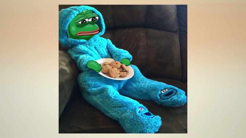 And this sad little frog arrives online