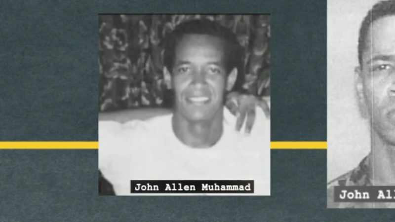 And he said John Muhammad's ex-wife lived