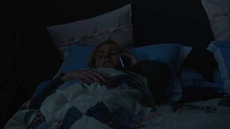 And you said you'd check in before bed
