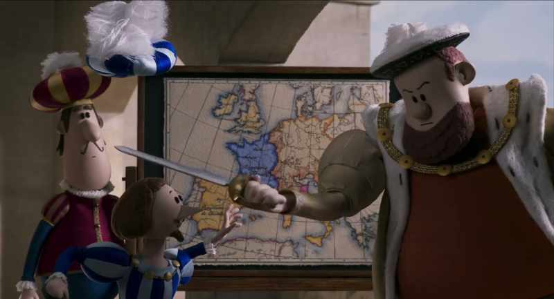 And you shall help me by knocking Charles and Henry