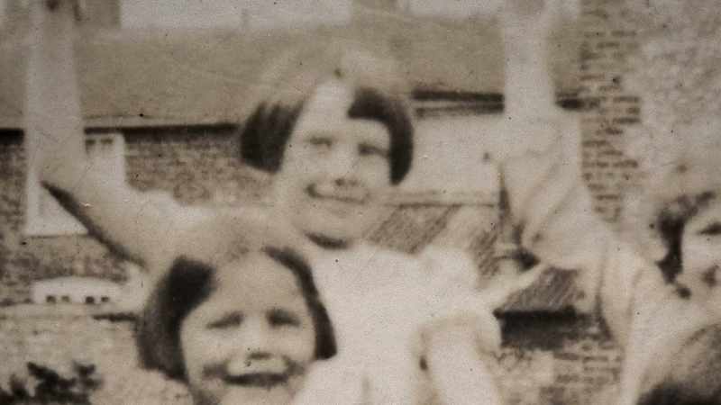 And so she was by herself and other children
