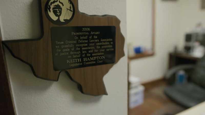 And so she went straight down to Keith Hampton's office