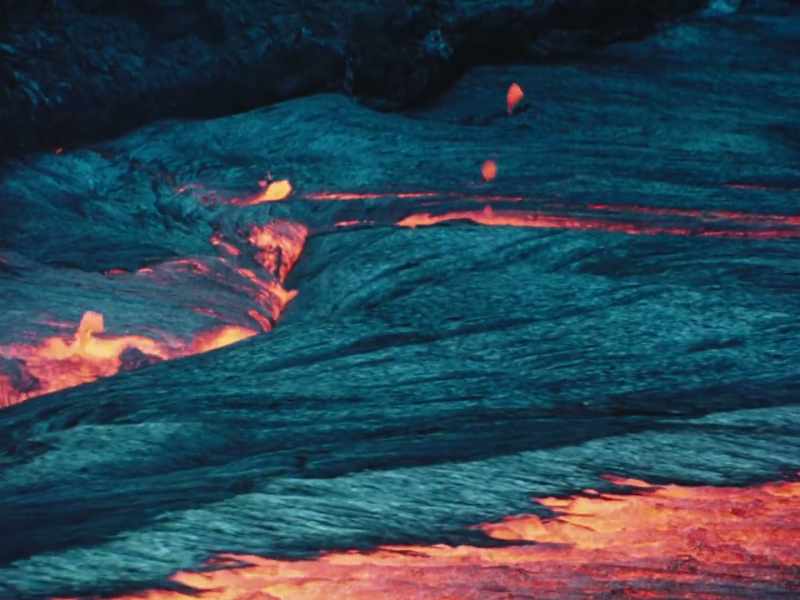 And this shot helps visualize plate tectonic theory