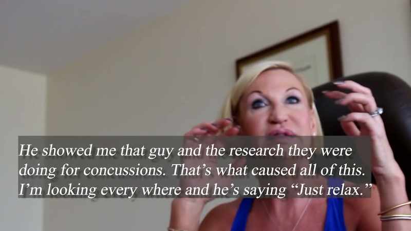 And he showed me like their research that they were doing