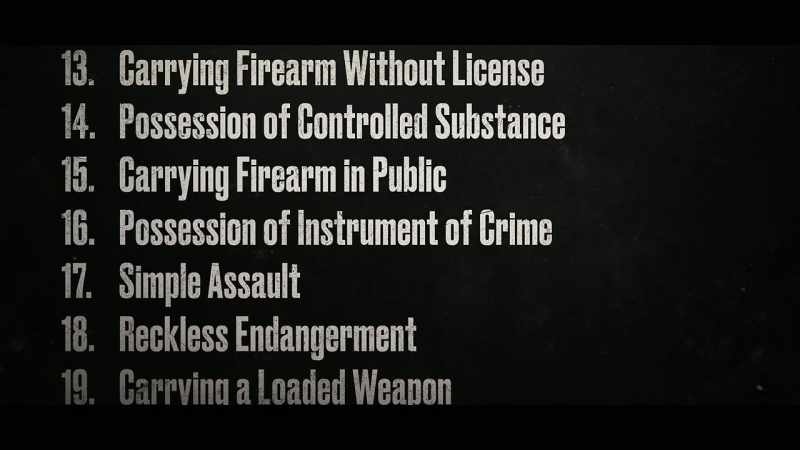 And simple assault, because Meek allegedly pointed a gun
