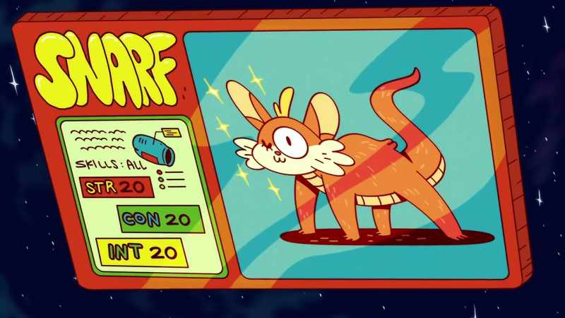 And Snarf, whatever he is