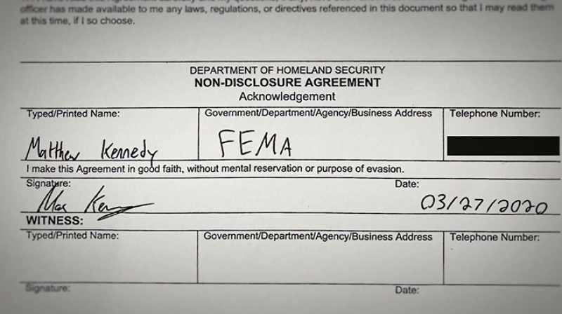 And so we all begrudgingly signed the NDA