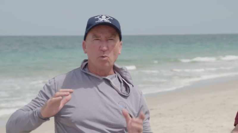 And so, we could find anything on this beach